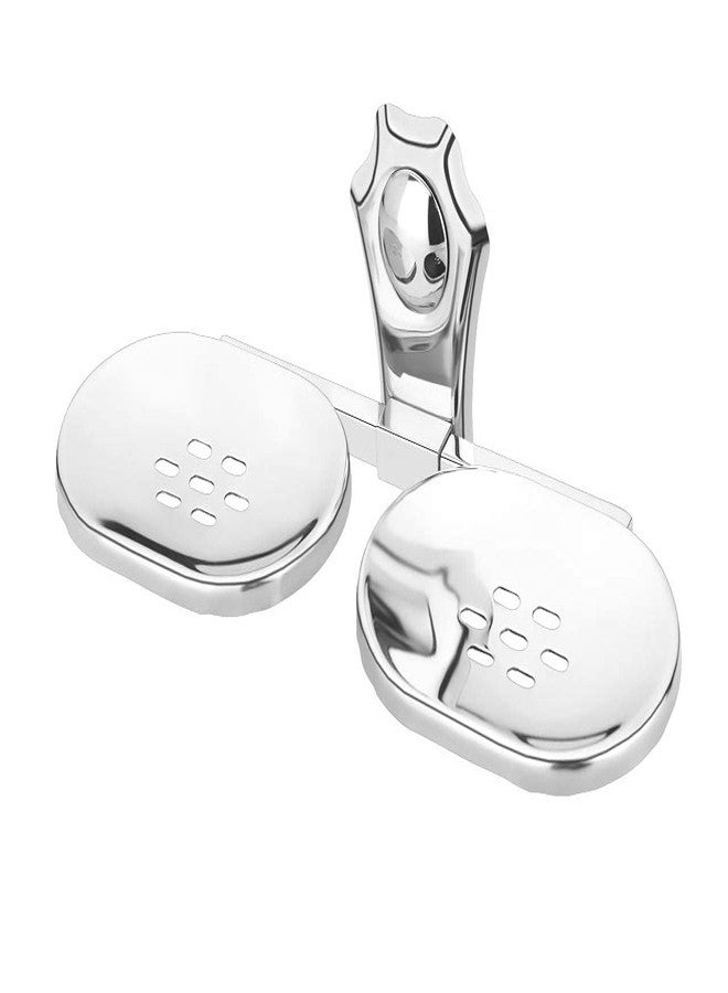 iSTAR Stainless Steel Double Soap Holder/Soap Dish/Bathroom Soap Stand/Bathroom Accessories (Pack of 2) - Image 2